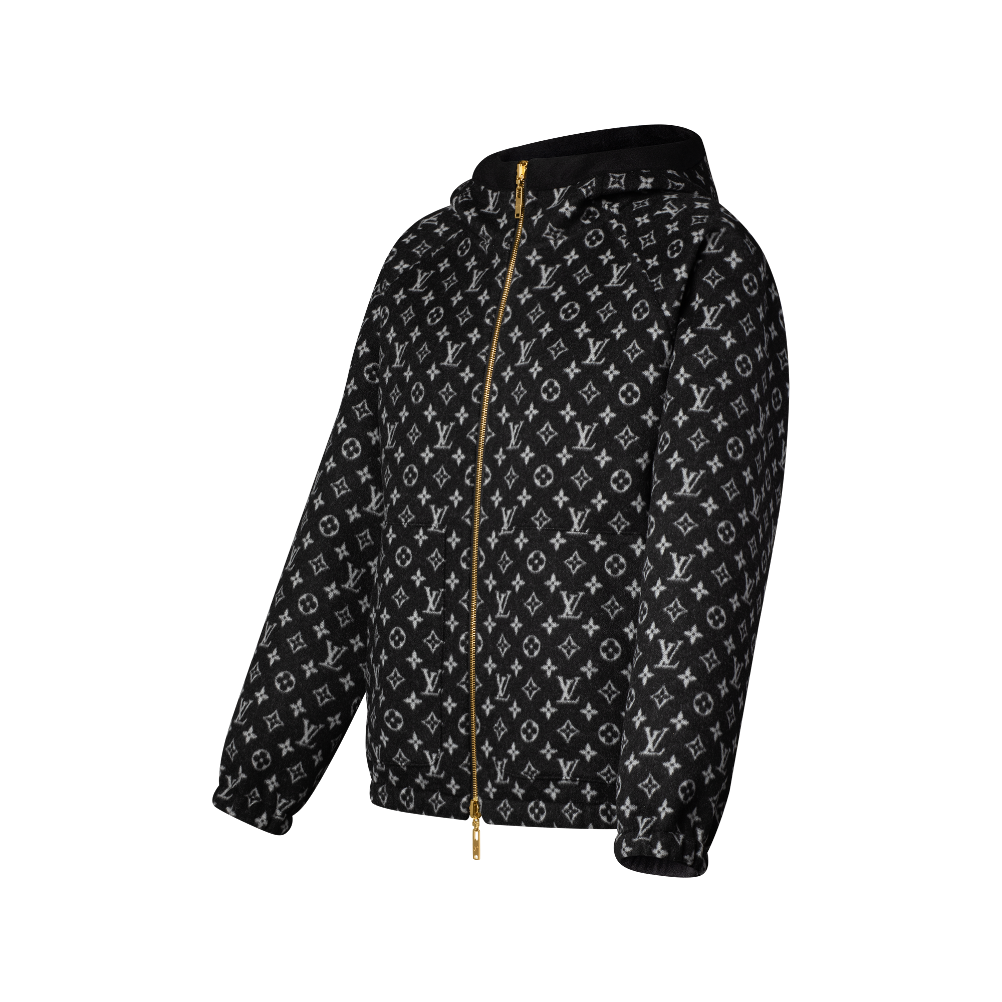 LOUIS VUITTON リバーシブル ダブルフェイスフーディ Reversible Double Face Hoodie - Women - Ready-to-Wear | LOUIS